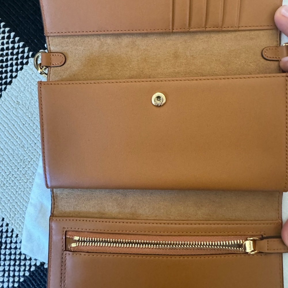 Authentic Mcm Monogram Chain Wallet - image 4